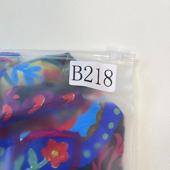 NWOT Ali Miles Paisley Floral Multicolor 3/4 Sleeve Tunic Top Blouse Shirt 1X - Picture 14 of 14